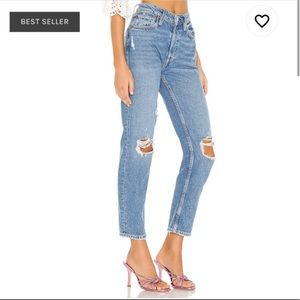 Free People Fast Times High Rise Mom Jeans